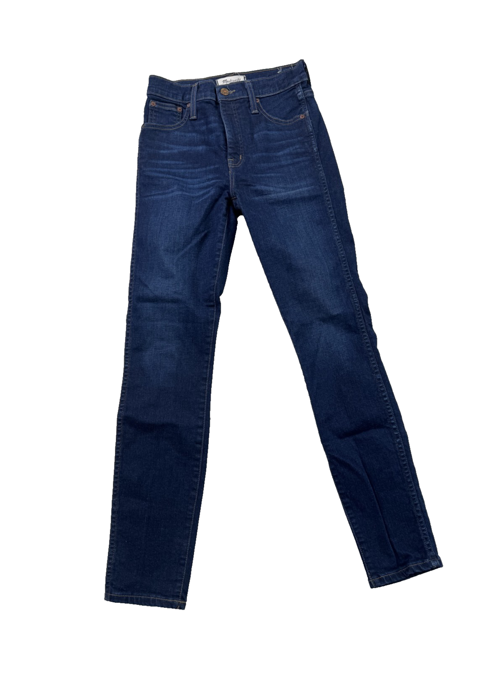 Madewell Jeans Womens 28 Blue Skinny Stretch Denim Classic Medium Wash Pants